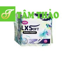 Băng vệ sinh LXSOFT S08 bạc hà ngày 8 miếng (cánh tàng hình) 8809498700193