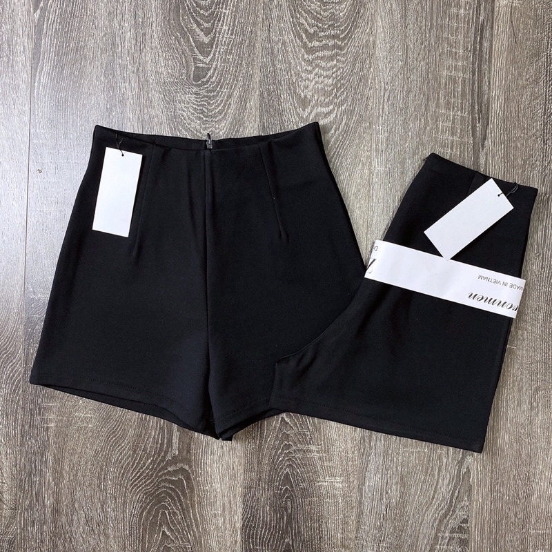 Quần short dance nữ vải umi co giãn nâng mông, Quần đùi cạp cao chất siêu mịn mát cực xinh