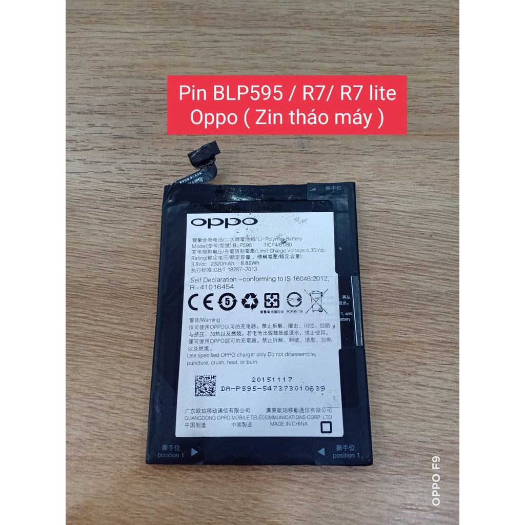 Pin BLP595 - R7 - R7 Lite Oppo