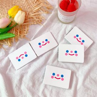 Gương Nhỏ Hình Đám Mây Mặt Cười Xinh Xắn Phong Cách Hàn Quốc