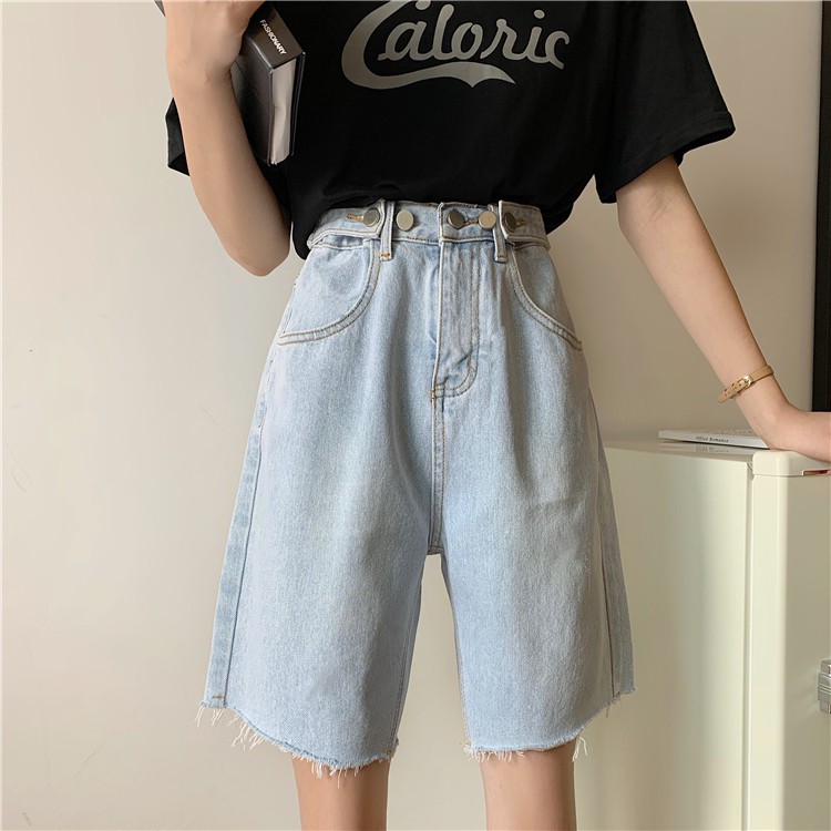 [SẴN] Quần shorts jean nữ Ulzzang Quảng Châu QLJ61