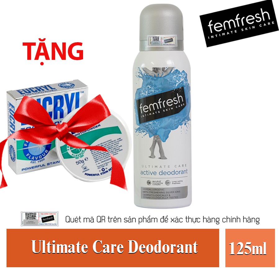 [Tặng Kem Trắng Răng Eucryl] Dung dịch vệ sinh phụ nữ Femfresh Anh Quốc Soothing Wash 250ml (Hàng chính hãng)