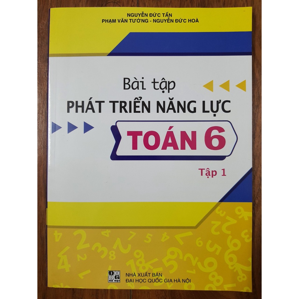 Sách - Bài tập phát triển năng lực Toán 6 tập 1