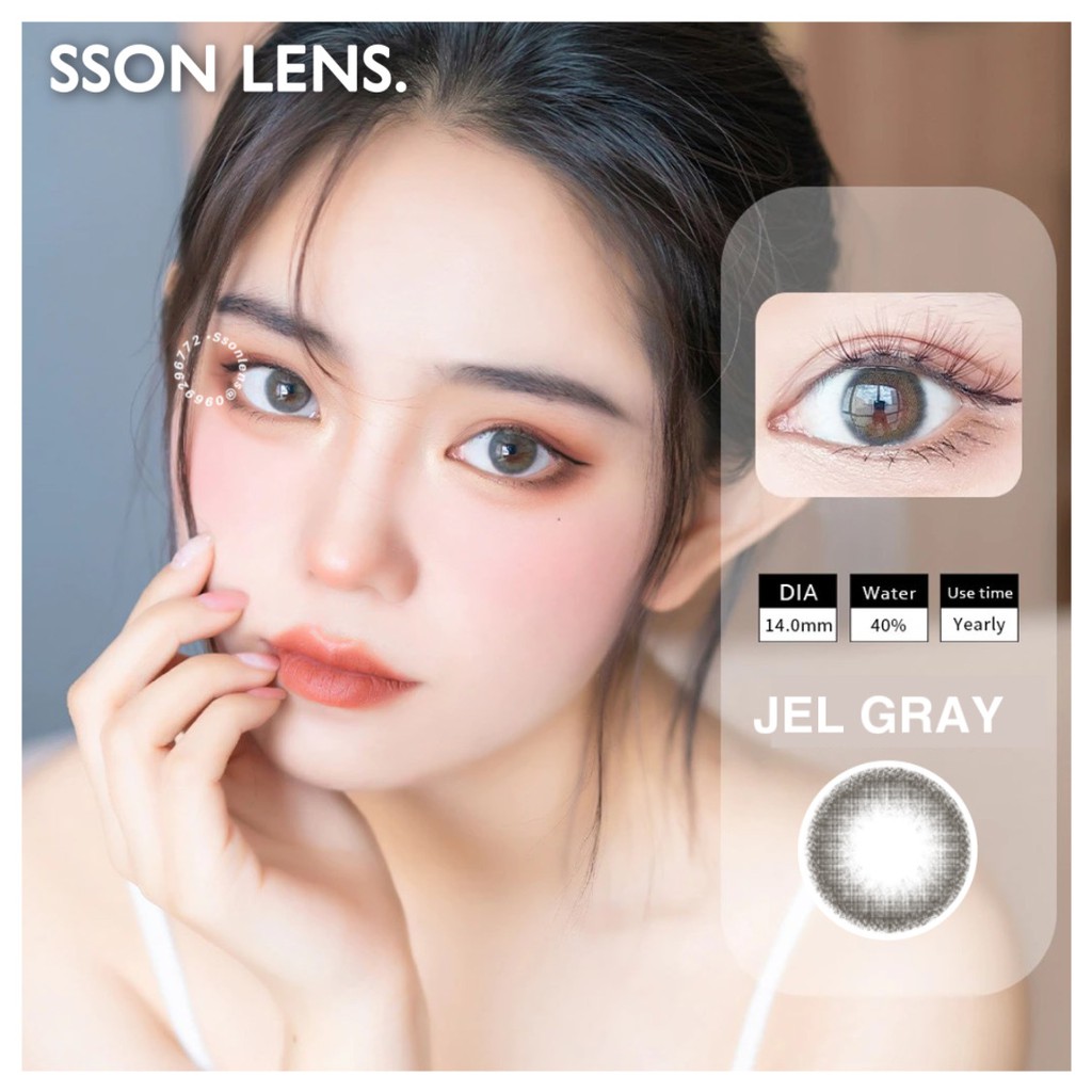 [Mã INCUBACK1416 hoàn 20K xu đơn 50K] [TỔNG HỢP MẪU TÂY - cận tuỳ đôi] Nâu Dia : 13.8mm-14.5mm- KÍNH ÁP TRÒNG