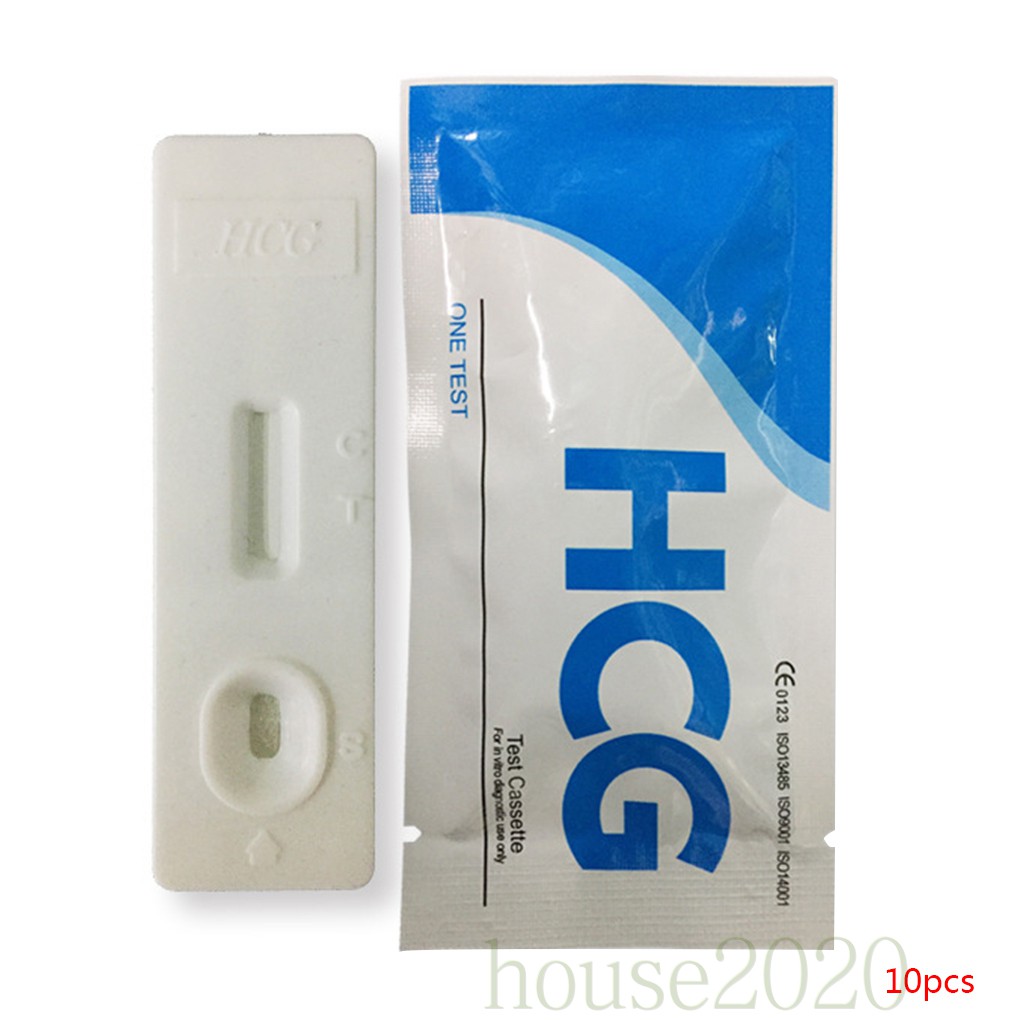 【READY STOCK】10pcs Early Pregnancy Test Strip Card Pregnancy Test Pen Ovulation Test Strips