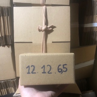 12x12x6.5 Hộp carton đóng hàng giá xưởng - Combo 20 hộp