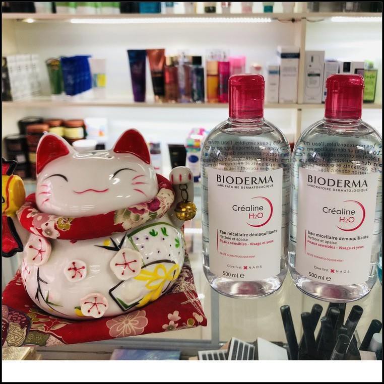 Nước Tẩy Trang Bioderma [CHÍNH HÃNG] Créaline H2O Nắp Bật Bản Mới Nhất, Nước Tẩy Trang Dành Cho Da Nhờn Mụn Bioderma | BigBuy360 - bigbuy360.vn
