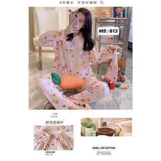 Đồ bộ thú tay dài quần dài xịn QC