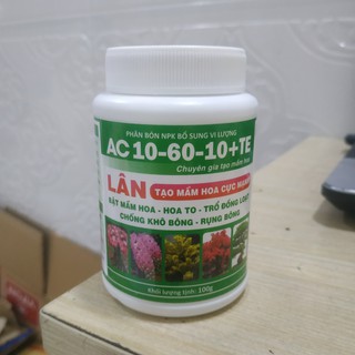 Phân NPK Tạo Mầm Hoa Cực Mạnh, Bảo Vệ Và Phát Triền Hoa 100gr