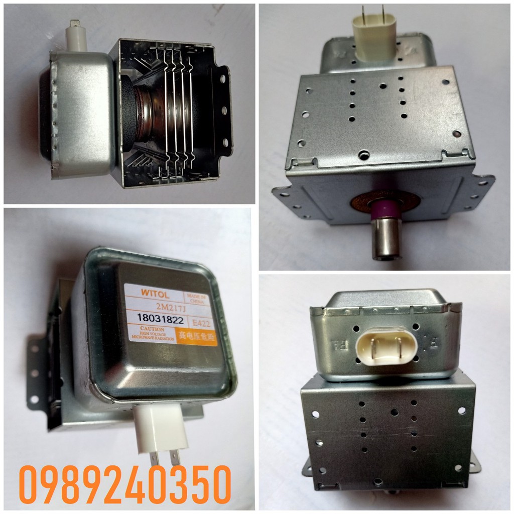 Bóng cao tần lò vi sóng WITOL 2M217J, súng phát sóng chân liền ngược hướng chính hãng