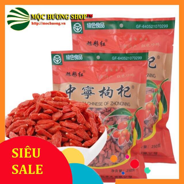 500g kỷ tử Ninh Hạ Túi Zip