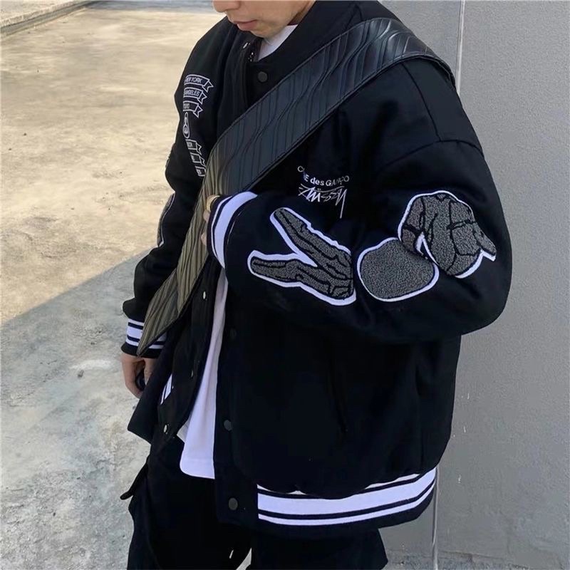 ÁO BOMBER-ÁO BÓNG CHÀY 16TYP form rộng unisex Nam Nữ