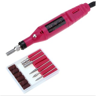 Máy Mài Móng Mini Làm Nail Kèm Đầu Mài