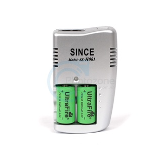 Pin, sạc pin cr123a ultrafire 3v 1000mah li-ion