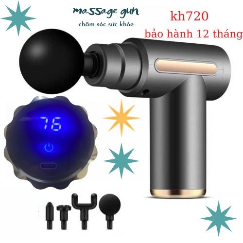 Máy Massage Cầm Tay,Súng Massage Trị Liệu Toàn Thân KH 720