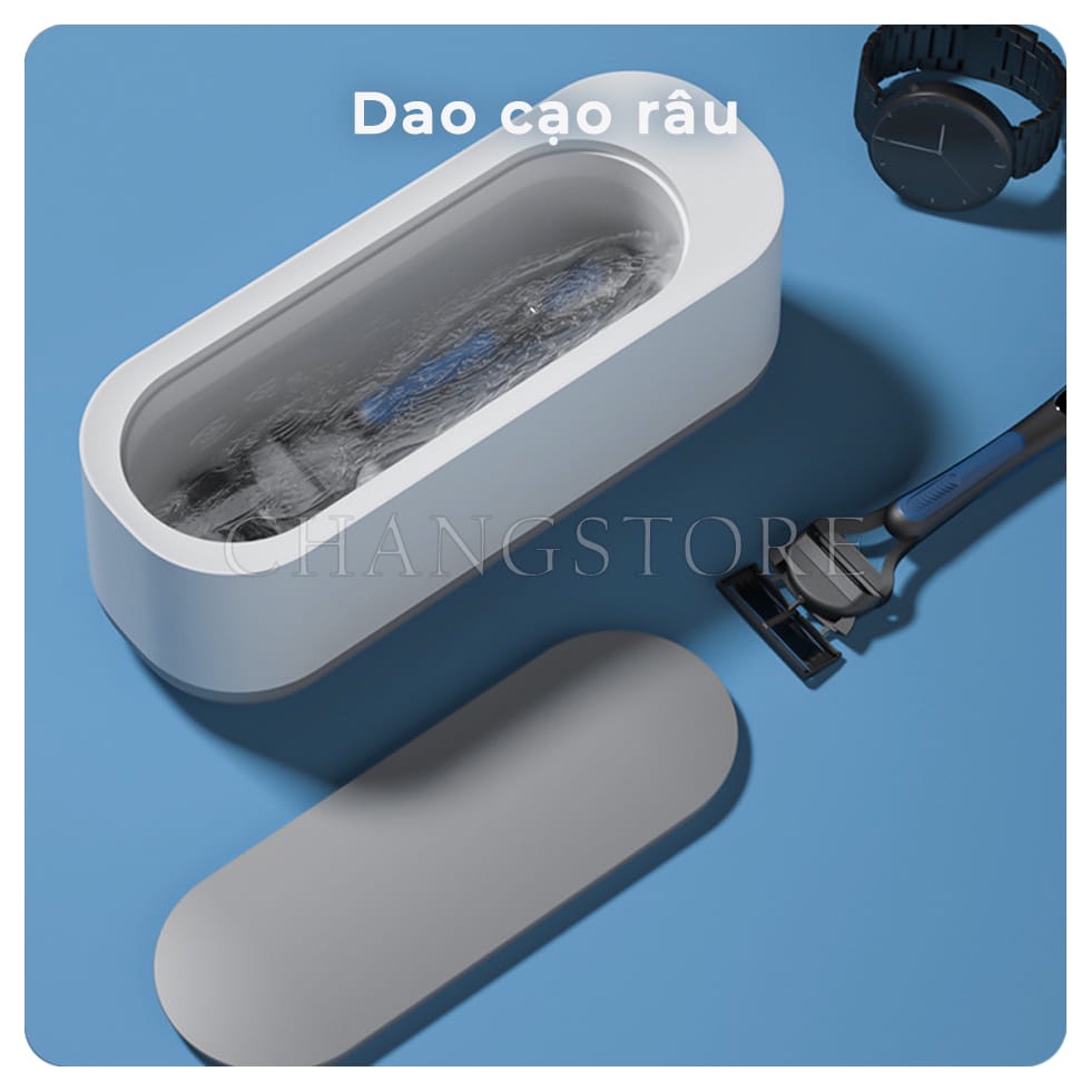 Máy Tẩy Rửa Đồ Gia Dụng Cầm Tay Nhỏ, Đồ Trang Sức, Kính, Máy Tẩy Rửa Mini Đa Năng