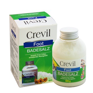 Muối khoáng ngâm chân biển chết Crevil Foot Badesalz 600g (Nhập khẩu Đức)