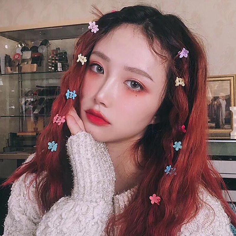 Còn Hàng 20 Kẹp Tóc Nhỏ Nhiều Màu Sắc Dễ Thương / Kẹp Tóc Hoa / Kẹp Tóc Mini Cho Bé Gái:#2