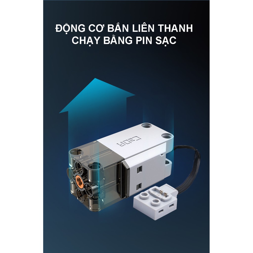 [Hàng Chính Hãng] Bộ Đồ Chơi Xếp Hình Thương Hiệu CaDA Lắp Ráp LEGO Mô Hình Súng SCAR-L 1406 Mảnh Ghép