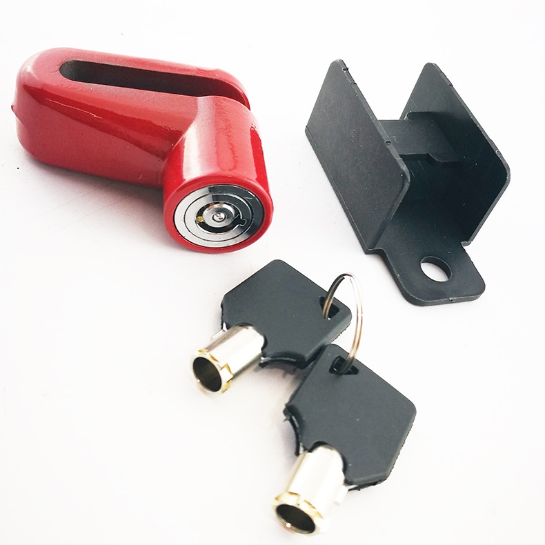 Ổ Khóa Phanh Thắng Đĩa Chống Trộm Xe Máy, Xe Đạp