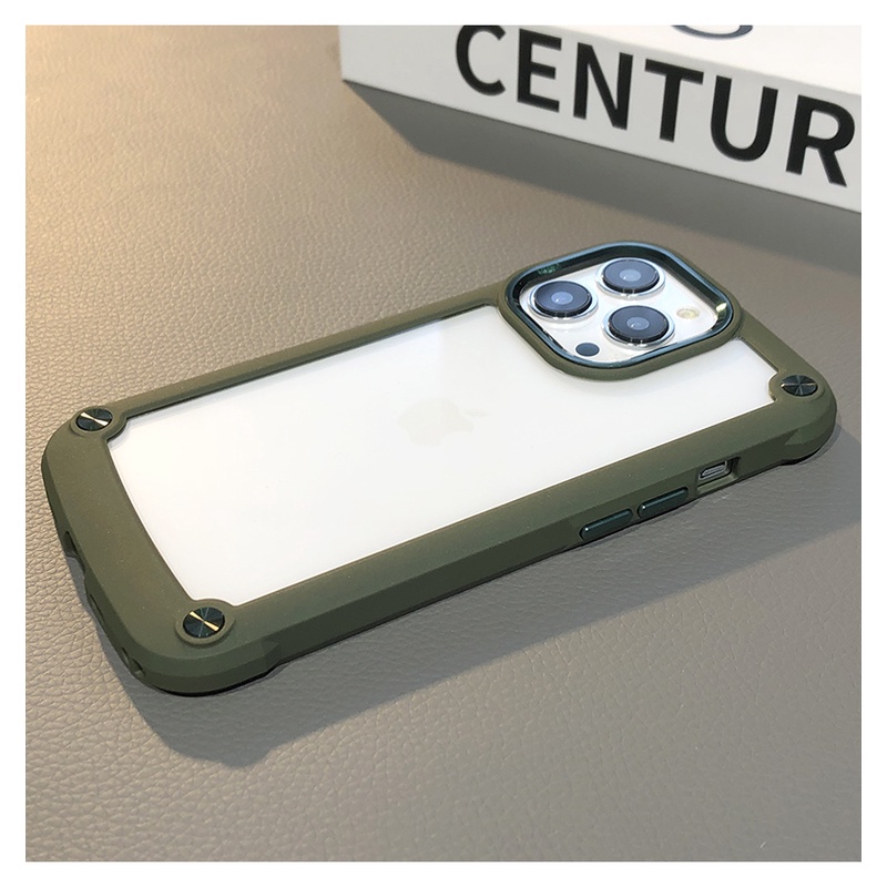 Ốp Điện Thoại Trong Suốt Có Túi Khí Chống Rơi Cho iPhone 14 13 12 11 Pro Max XS XR X 8 7 6 6S Plus + SE 2020