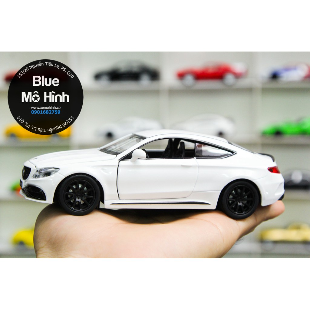 Blue mô hình | Xe mô hình Mercedes C63 Coupe New tỷ lệ 1:32