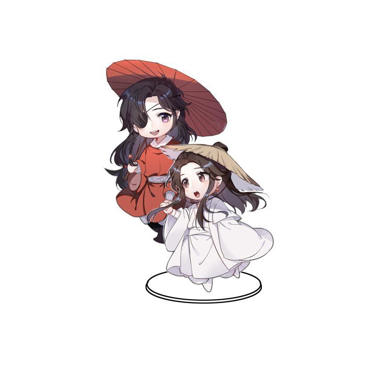 Mô hình standee THIÊN QUAN TỨ PHÚC Tạ Liên Hoa Thành Tượng Acrylic Anime mica chibi trang trí trưng bày