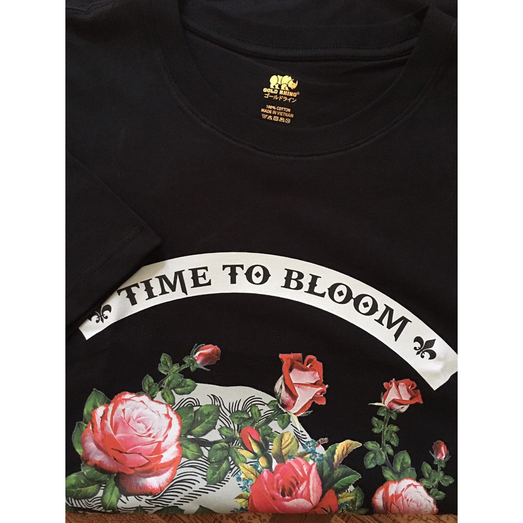 Áo thun TIME TO BLOOM UNISEX