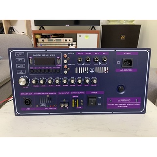 Bo mạch loa kéo công suất lớn có chống hú + reverb