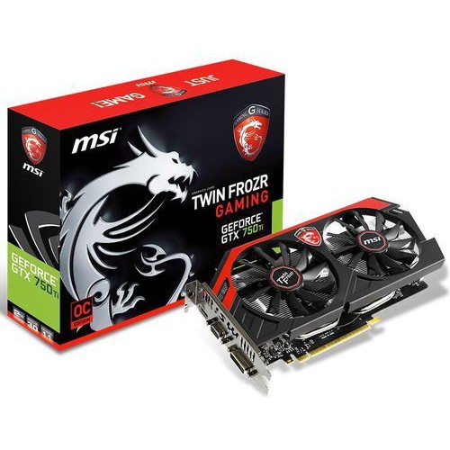 [ GAMING PC ] Card đồ họa MSI 750ti 2G OC ( Dòng đỉnh 750ti ) | BigBuy360 - bigbuy360.vn