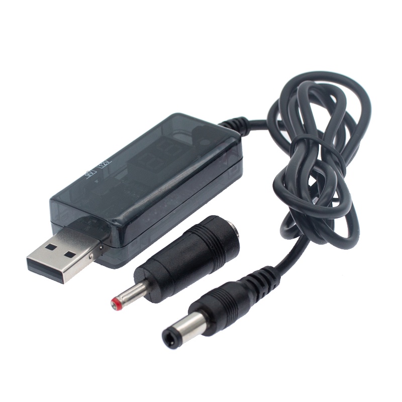 Cáp ChuyểN ĐổI Tăng ĐiệN DC 5V Sang 9V 12V USB 3.5x1.35mm