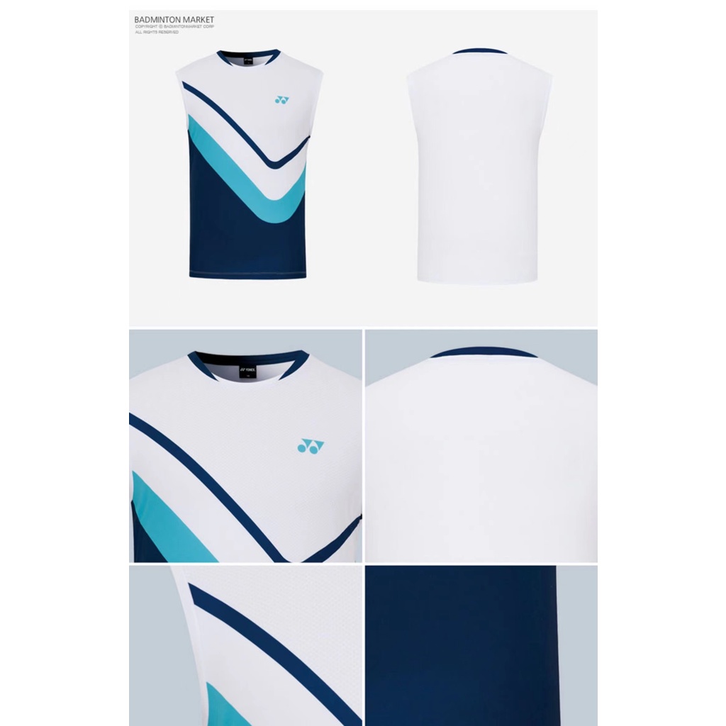 Áo Thun Sát Nách Yonex Thoáng Khí Nhanh Khô Thời Trang Cho Nam Và Nữ 3697