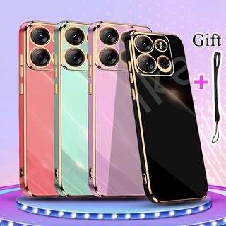 Ốp Điện Thoại Silicone TPU Mềm Mạ Điện Cho Tecno Spark Go 2023