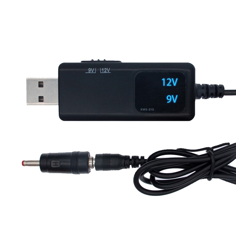 Cáp ChuyểN ĐổI Tăng ĐiệN DC 5V Sang 9V 12V USB 3.5x1.35mm