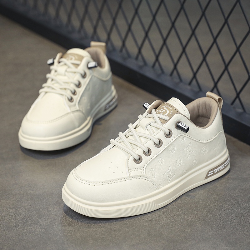 Giày Lười Da Đế Mềm Thời Trang Cho Bé