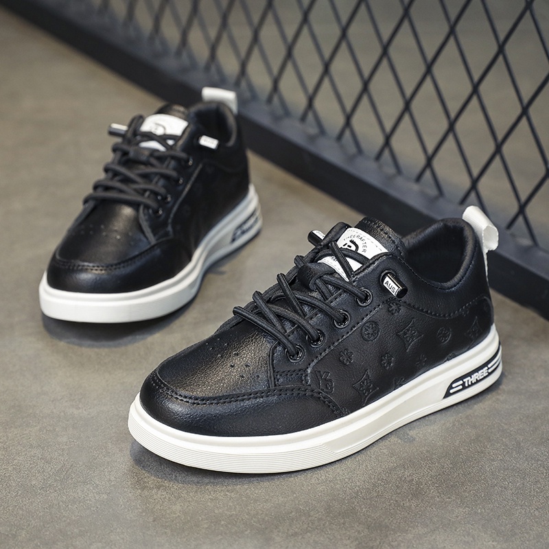 Giày Lười Da Đế Mềm Thời Trang Cho Bé