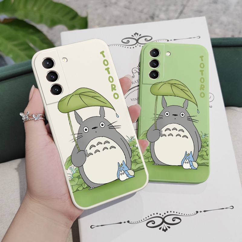 Ốp Điện Thoại Hình Mèo Đeo Dù Cho Samsung Galaxy S21 S20 FE Ultra Plus
