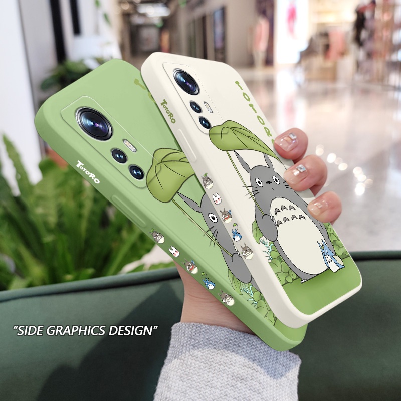 Ốp Điện Thoại Hình Mèo Đeo Dù Cho Xiaomi Mi 12 12X 12S 11 Pro Lite Ultra 11Lite