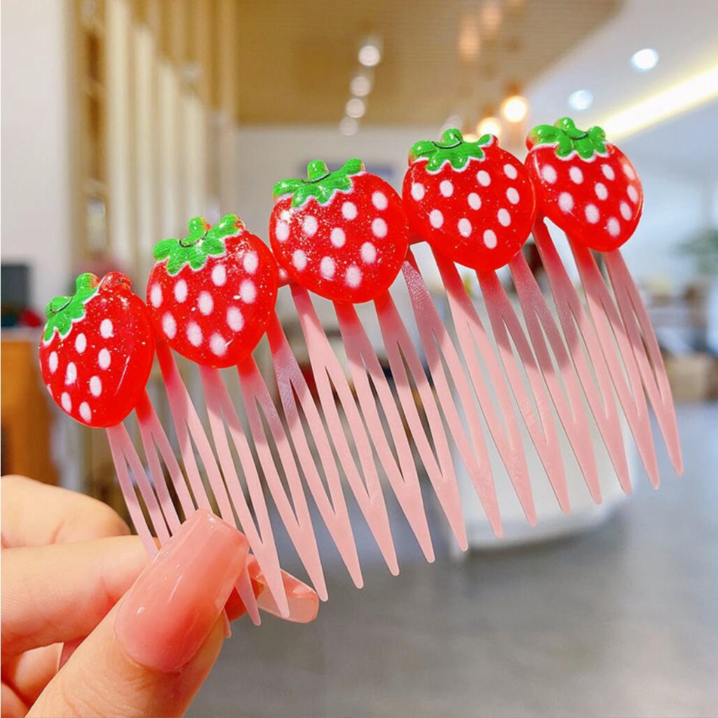 Kẹp Tóc Mái Hoa Quả Dễ Thương Cho Bé Gái