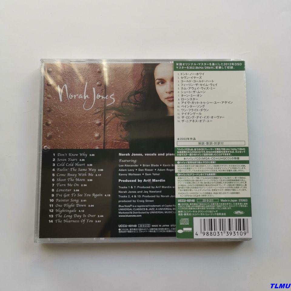Đĩa cd Nhạc jazz girl norah jones come away t0326