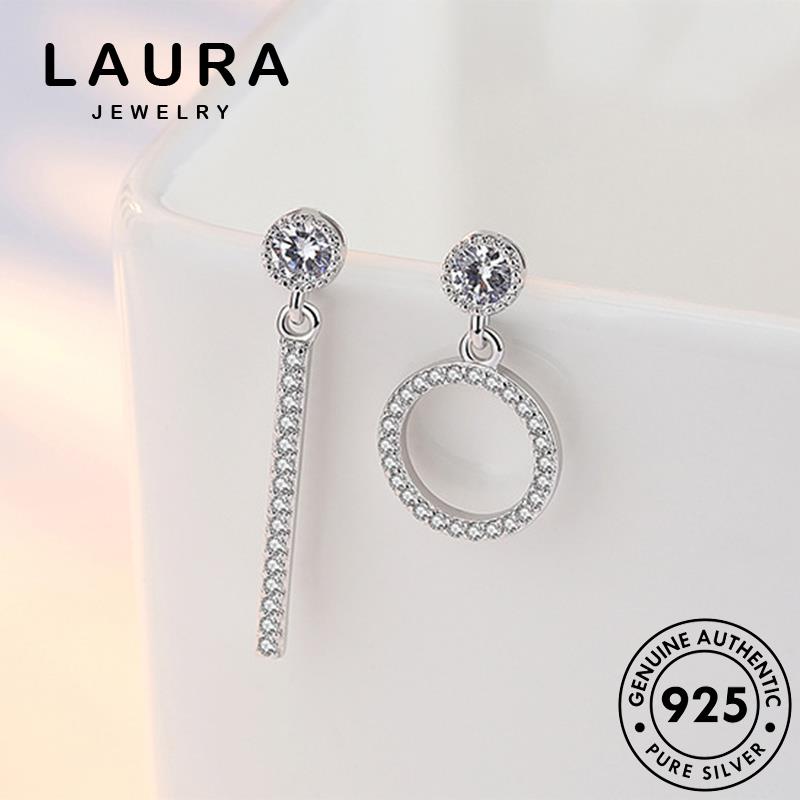 Bông Tai Mạ Bạc 925 Trang Trí Ngọc Trai Kim Cương M021