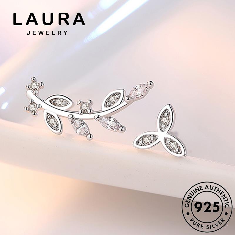 Bông Tai Mạ Bạc 925 Trang Trí Ngọc Trai Kim Cương M021