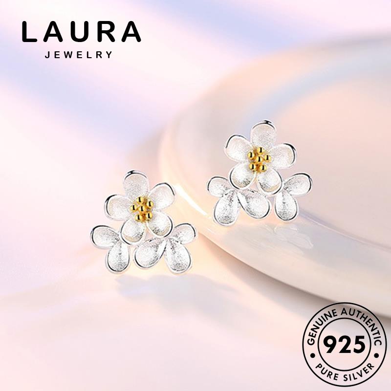 Bông Tai Mạ Bạc 925 M024 Đính Ngọc Trai Nhân Tạo Thời Trang