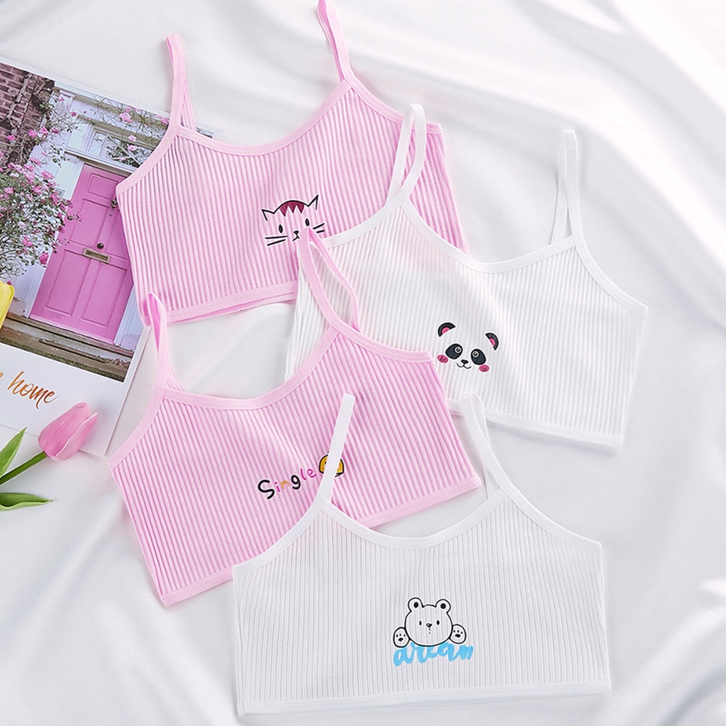 Áo Lót Hai Dây Dành Cho Bé Gái Độ Tuổi Dậy Thì 9-10 - 11-12 Tuổi