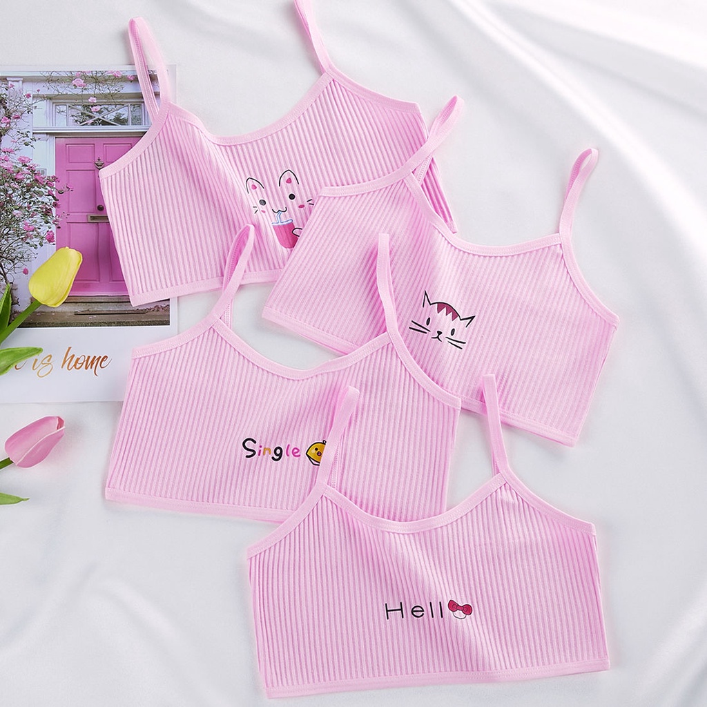 Áo Lót Hai Dây Dành Cho Bé Gái Độ Tuổi Dậy Thì 9-10 - 11-12 Tuổi