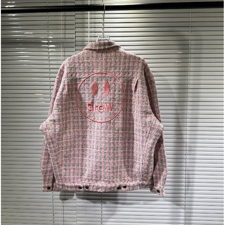 Áo Khoác Dáng Rộng song yaxuan Hình Mặt Cười Phong Cách Mỹ Cho Cặp Đôi