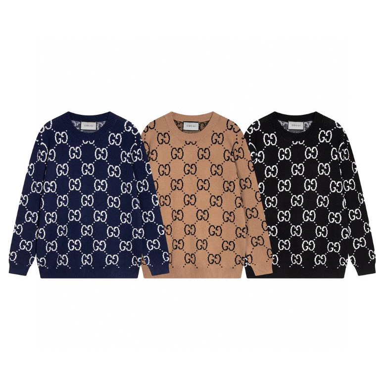 Hàng Bán Chạy Hàng Có Sẵn Áo sweater Cổ Tròn Đôi g jacquard Giản Dị Phong Cách Mới
