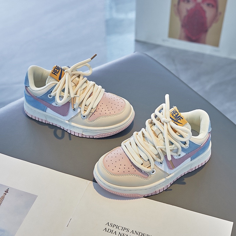 Giày thể thao móc siêu nhẹ buộc dây kháng khuẩn cho bé từ 3-12 tuổi