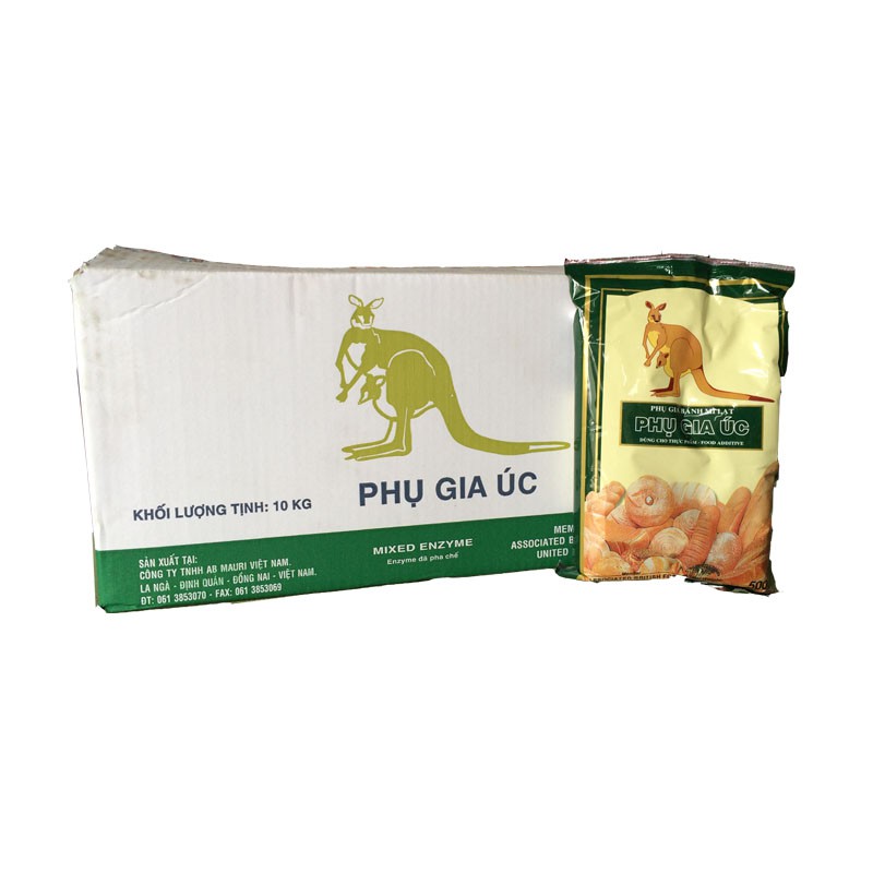 Phụ gia bánh mì lạt Úc Mauri 500g