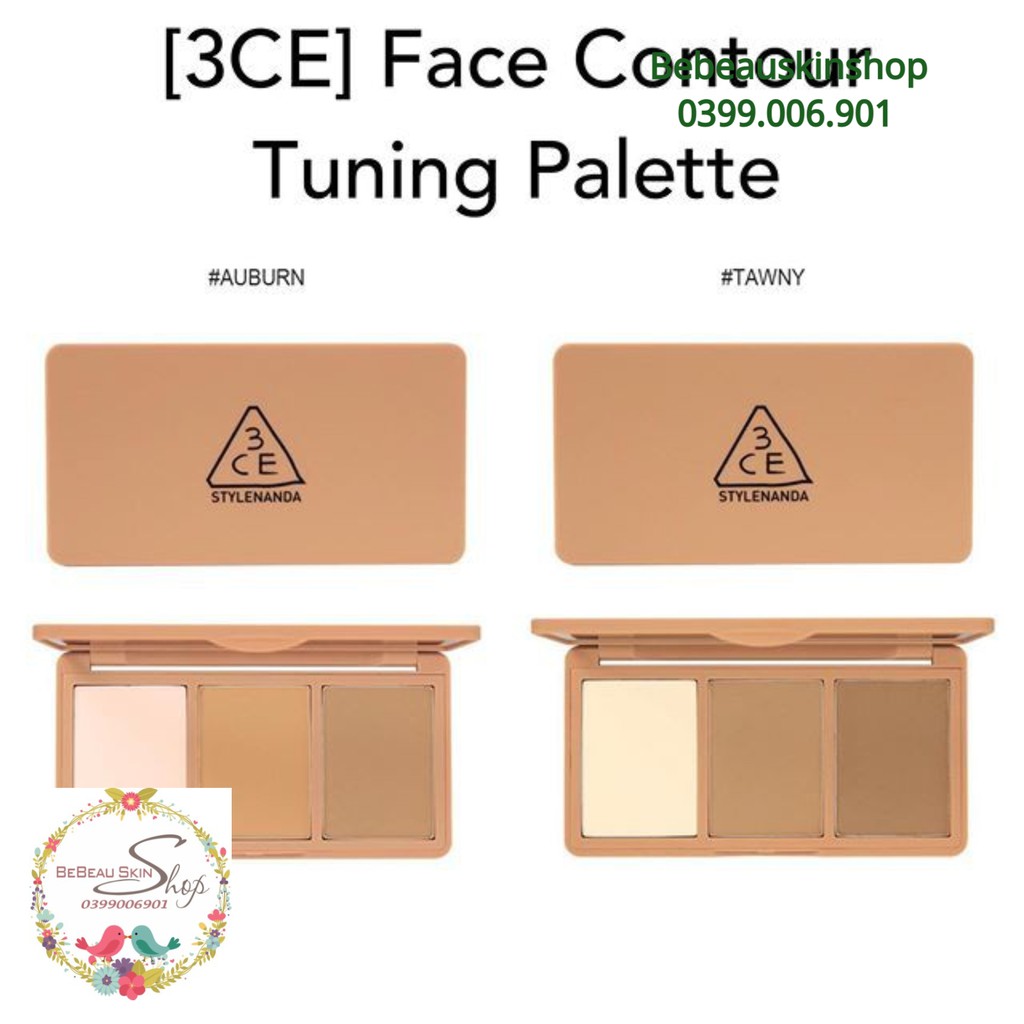 Highlight - Bảng Phấn Highlight Bắt Sáng 3CE Strobing Skin Palette